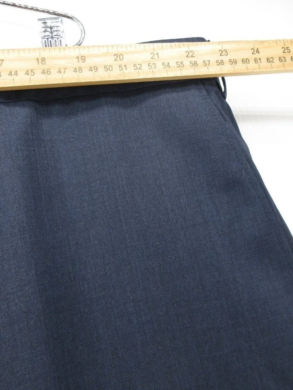 Hickey Freeman Suit 52 Navy Milburn II Wool Formal Luxury USA 46 NEW